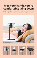 Support de téléphone portable de bureau L11 en acier carbone, réglable à 360 degrés, étanche, portable et flexible, livraison gratuite