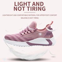 Bottes de sécurité sportives AIMVVSEC pour femmes, à embout d'acier, imperméables, semelle intermédiaire en PU rose, pour usage en usine et sur chantier, printemps/été/automne