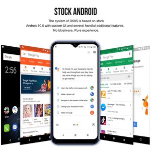 KXD D68S Asli Smartphone Android, 2GB + 32GB, Buka Kunci Wajah 6.088 Inci Quad Core Hingga 1.5GHz 4G SIM Ganda Ponsel Bermerek (Biru) - Product Image 6