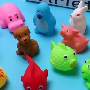 Juguetes de Baño Flotantes con Sonido para Niños en Edad Preescolar, Juguetes de Goma con Forma de Animales para el Baño, para Niños Pequeños - Product Image 3