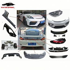 Kit carrosserie large pour Porsche Cayman 981, kit de carrosserie pour mise à niveau, kit de pare-chocs 718 GT4 PP, style 718 pour Cayman 981 GT4 - Product Image 2