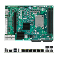 Nouvelle carte mère de routeur de pare-feu Intel 12/13/14th Core I3/i5/I7 PfSense ROS OPNsense 6 RJ45 2.5GbE 4 SFP + 10GbE