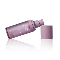 Emballage de sérum de soin de la peau écologique 100ml 200ml Bouteilles cosmétiques de toner rose en plastique PCR pour le visage avec couvercle à vis et intérieur