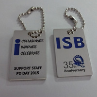 Etiqueta de perro en blanco de acero inoxidable personalizada, logotipo de regalo promocional, etiquetas de collar de nombre de identificación de mascota grabadas