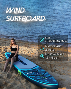 Tabla de <span class=keywords><strong>Windsurf</strong></span> E SUP de 11 Pies con <span class=keywords><strong>Vela</strong></span>, Certificación CE, para Deportes Acuáticos, Surf y Diversión en el Agua - Product Image 2