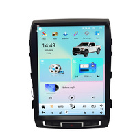 HFMidia Layar Vertikal 15.1 inci Radio BT Multimedia Video Head Unit Untuk Toyota Land Cruiser 2008-2015 Tampilan Dasbor Mobil