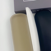 Étui à lunettes de couleur unie, boîte à lunettes rigide, étui de rangement portable et protecteur pour lunettes de lecture et lunettes de soleil