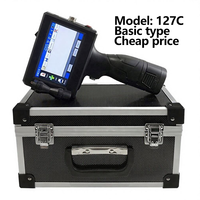 Imprimante à jet d'encre portable KY127C à prix abordable pour le marquage de la date, du code de lot, du code QR, pour l'impression de logos sur les boîtes et les bouteilles
