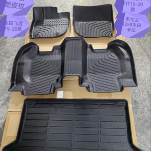 Tapis de sol de voiture 3D toutes saisons imperméables 107 TPE XPE pour <span class=keywords><strong>Dacia</strong></span> <span class=keywords><strong>Sandero</strong></span> Expression <span class=keywords><strong>Stepway</strong></span> 2023 - Product Image 1