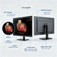 Écran LCD TFT avec interface DVI, luminosité 1300 cd/m², rétroéclairage LED, rapport d'aspect 16:10, garantie 1 an pour les hôpitaux
