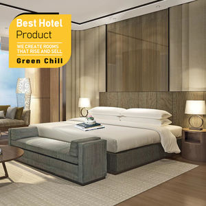 Custom Modern <b>Wood</b> Panel Luxury 5 <b>Star</b> Hotel Bedroom Furniture Sets with Bespoke Turnkey Service For Resort And Villa - Product Image 1