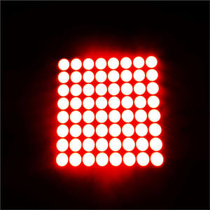 Houkem-23088-BSR 5 mm rote 8x8 LED-Punkt matrix anzeige - Product Image 3