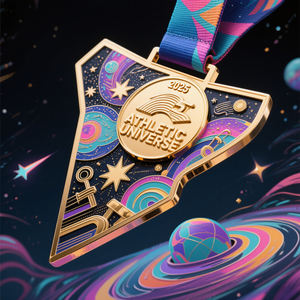 Tendance Miracle Personnalisé Plaqué Or École Sport Badminton Réunion Prix Souvenir Mode Médaille Personnalisée - Product Image 4