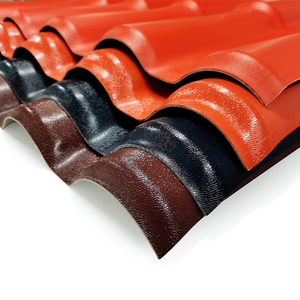 Dễ dàng để cài đặt tấm lợp Roman ngói Uganda tejas uPVC Roman phong cách ngói PVC Tây Ban Nha mái ngói techos Para casas - Product Image 3