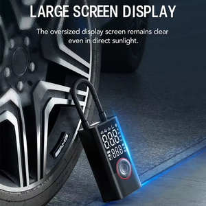 Dc7.4v 150 PSI mini cầm tay di động tự động không dây máy bơm không khí 4000mAh lốp inflator - Product Image 2