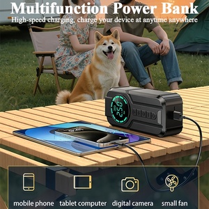 Bộ khởi động ô tô chất lượng cao, mạnh mẽ 12V 10000mAh, pin dự phòng di động, tích hợp đèn khẩn cấp và bơm hơi - Product Image 5