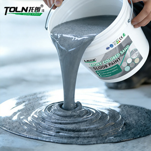 Revêtement de <span class=keywords><strong>sol</strong></span> en résine époxy auto-nivelante, <span class=keywords><strong>peinture</strong></span> colorée antidérapante pour sols en ciment, entrepôt, <span class=keywords><strong>garage</strong></span>, OEM disponible - Product Image 1