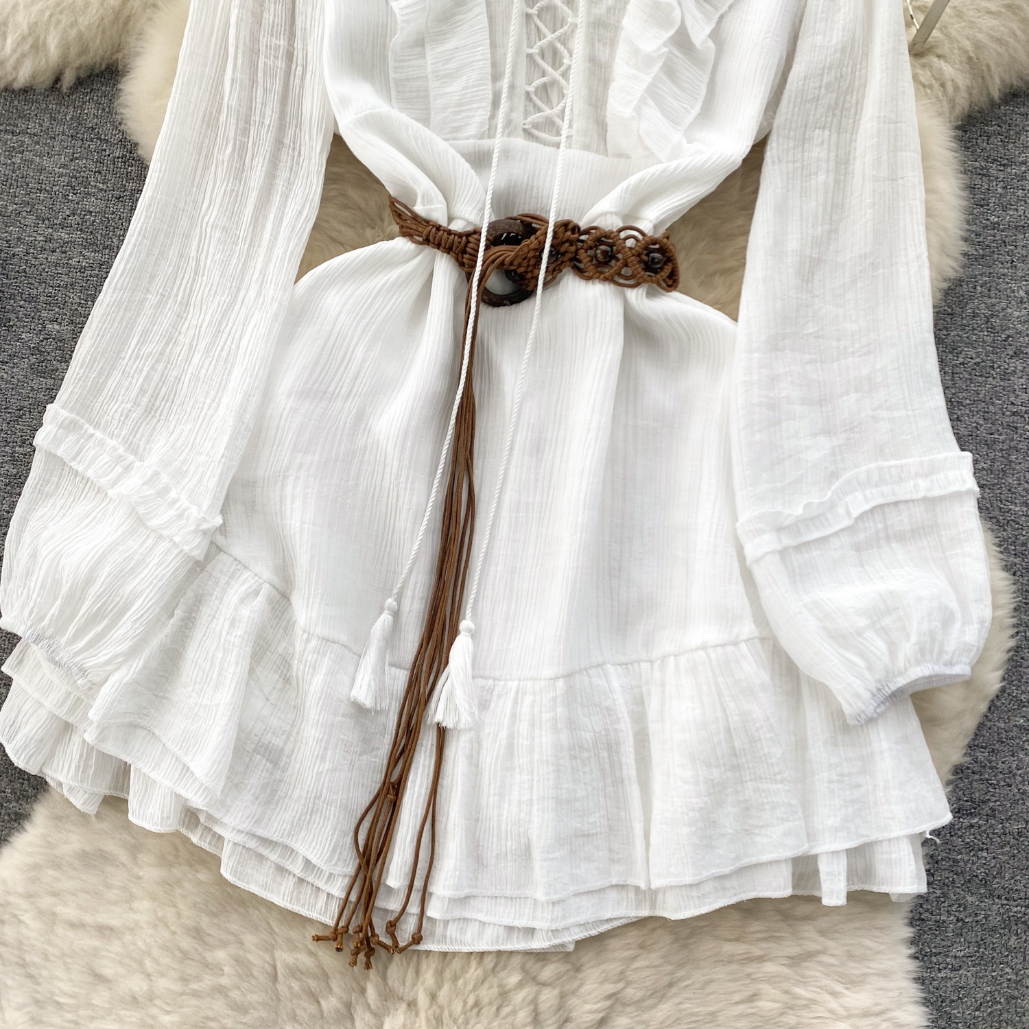 white mini dress strapless Abigail Strapless Mini Dress in White – Isalis