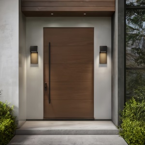 Zekin Modern Design Villa Doors Proof Soundproof Aluminum <b>Frame</b> Entry Doors Pivoting Doors For Houses - Product Image 1