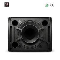 Haut-parleur de scène actif de 15 pouces, haut-parleur de concert extérieur alimenté, haut-parleur coaxial professionnel avec DSP FIR allemand