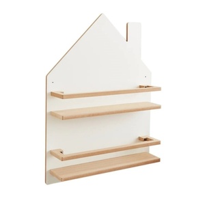 Support mural en bois <span class=keywords><strong>étagère</strong></span> flottante forme de maison décoration <span class=keywords><strong>murale</strong></span> <span class=keywords><strong>étagère</strong></span> <span class=keywords><strong>murale</strong></span> décor à la maison <span class=keywords><strong>étagère</strong></span> décorative pour <span class=keywords><strong>chambre</strong></span> de filles - Product Image 3