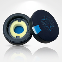 Untuk Jabra Evolve2 65 UC Bantalan Telinga Pengganti Earpad Nyaman Kain Gel Pendingin Es Busa Memori Lembut Isolasi Kebisingan