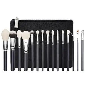 Melason all'ingrosso 12/15 pezzi miglior prezzo Logo personalizzato nuovo Kit di pennelli per trucco professionale Set Kit cosmetico con etichetta privata