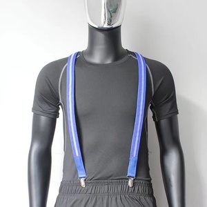 Décorations d'événements brûlant <span class=keywords><strong>homme</strong></span> Festival néon tissu TPU bbad éclairage LED bretelles hommes clignotant LED bretelles - Product Image 5