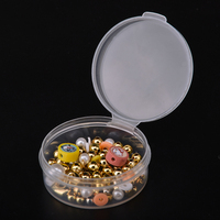 Nouvelle boîte de rangement transparente en PP de qualité alimentaire, matériaux recyclés, personnalisable, marque CCPACKING, bijoux, matériel de pêche, 45x16mm 1-1.3mm