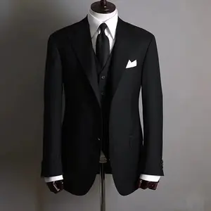 Nieuwste Ontwerp Mtm Gemaakt Te Meten Man Suit Custom Handgemaakte Slim Fit 100% Wol Pak Bespoke Mens Suits