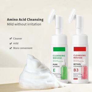 Espuma Limpiadora Facial Natural de 150 ml para el Cuidado de la Piel, con Vitaminas E, B3, B5 y C10, Mousse Limpiadora, Venta al Por Mayor - Product Image 5