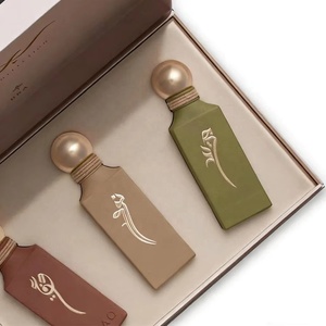 Colección IBRA Irth, Fragancia Árabe <span class=keywords><strong>de</strong></span> Alta Concentración y Larga Duración, Dubai, 3*100ml, Tapa <span class=keywords><strong>de</strong></span> Perla, Set <span class=keywords><strong>de</strong></span> Regalo <span class=keywords><strong>de</strong></span> <span class=keywords><strong>Perfume</strong></span> <span class=keywords><strong>para</strong></span> Mujer - Product Image 4