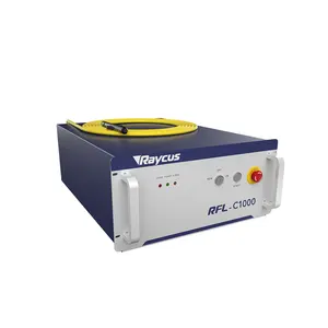 Raycus 1000W 2000W 3000W 1KW 2KW 3KW güç tek modlu fiber lazer kaynağı fiber lazer kesme makinesi