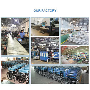 ידני פלדה מתקפלת לכיסא גלגלים קל עמיד עם בלם יד לקשישים - Product Image 4