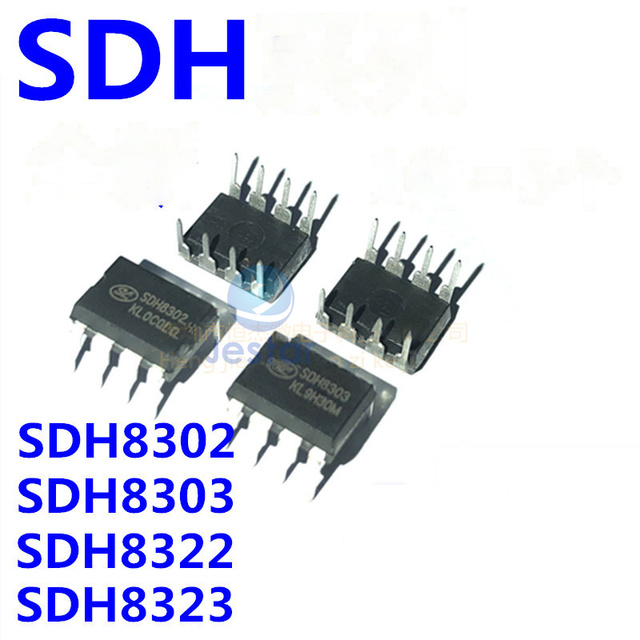 20pcs SDH8302 SDH8303 SDH8322 SDH8323 FM260N R7510A CR6348 PR6224T PR6224TB ST9S313A-DAG AP3970P-G1 PT8A2511PE DIP-8