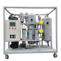 Transformateur hydraulique de déchets sous vide industriel lubrifiant filtre à huile purificateur Filtration recyclage Machine de nettoyage automatique