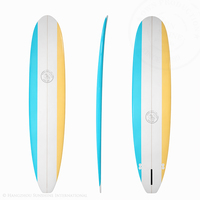 Planche de surf classique en époxy, noyau EPS, aileron unique, finition brillante, pour débutant