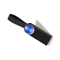 Flash Drive USB Mini logam Oem, Flash Drive Mini Flash Drive 4GB 8GB 16GB 32GB 64G 128G H2 tes Pendrive 2.0