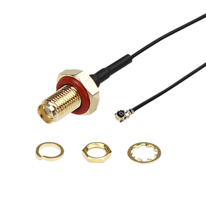Câble coaxial RF étanche <span class=keywords><strong>SMA</strong></span> femelle vers U.FL MHF1, extension pigtail, 1,13 mm, 1,37 mm - Product Image 3