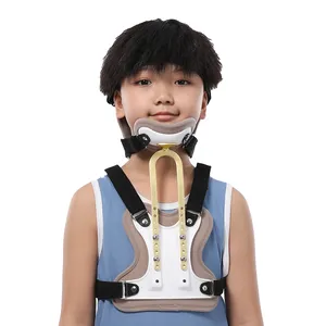 可调式儿童颈部牵引支撑颈胸矫形器用于儿童康复保健颈托