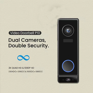 Cámara de Videoportero Solar de Último Diseño con Doble Lente de 5MP 2K, Audio Bidireccional, Compatible con Alexa y <span class=keywords><strong>Google</strong></span>, IP65 Impermeable - Product Image 2