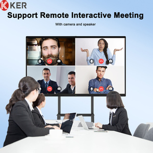 Portable 75 Inch 4K Anti-Glare LCD Interactive Whiteboard 20-Point Pen/Finger Touch Teaching &amp; Meeting <strong>Board</strong> - Product Image 6