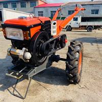 Mini-tracteur agricole manuel 5,88-14,7 kW avec moteur refroidi par eau, boîte de vitesses, pompe, roulement, moteur et accessoires