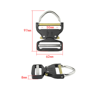 <span class=keywords><strong>Hebilla</strong></span> Táctica de Liberación Lateral de Aleación de Zinc <span class=keywords><strong>Cobra</strong></span> con Anillo en D de 50 mm, <span class=keywords><strong>Hebilla</strong></span> de Alta Resistencia a la Tracción - Product Image 4
