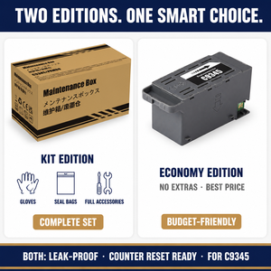 Boîtier de Maintenance Compatible INK-TANK C9345 PXMB9 avec Tampon Éponge d'Encre Usagée pour Imprimante <span class=keywords><strong>Epson</strong></span> <span class=keywords><strong>EcoTank</strong></span> <span class=keywords><strong>ET</strong></span>-5800 L15150 WorkForce WF-7820 - Product Image 2