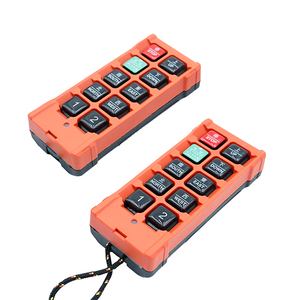 Controlador remoto industrial inalámbrico de grúa de velocidad única de 8 canales de privacidad del fabricante - Product Image 2