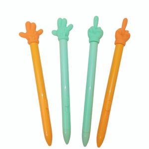 Stylos jouets drôles anti-stress stylos à bille promotionnels jouets à gratter le dos stylos flexibles - Product Image 5