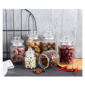 wholesale bottle storage jar best price mumu glass jar storage spice storage jars glass