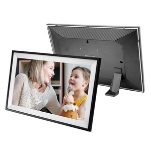 Frameo WiFi Digital Picture Frame With 32G <b>Memory</b>, 15.6" Smart IPS Touch Screen Digital Photo Frame,Share Photos Videos Remotely - Product Image 1
