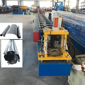 Combinado Múltipla Folha Totalmente Automático Rolo Slat Porta Quadro Roll Lath Form Machine Para Porta Do Obturador